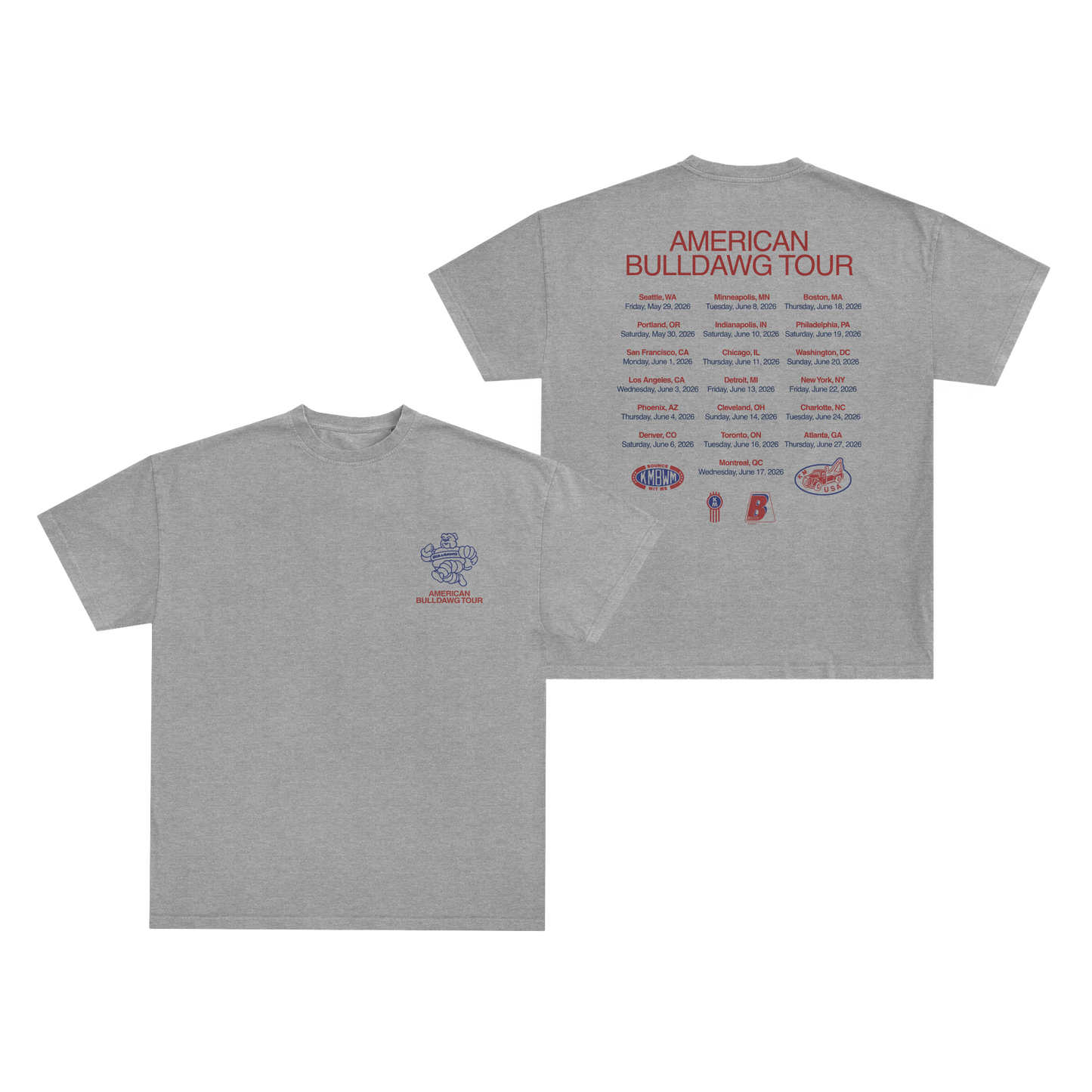 American Bulldawg Tour Tee